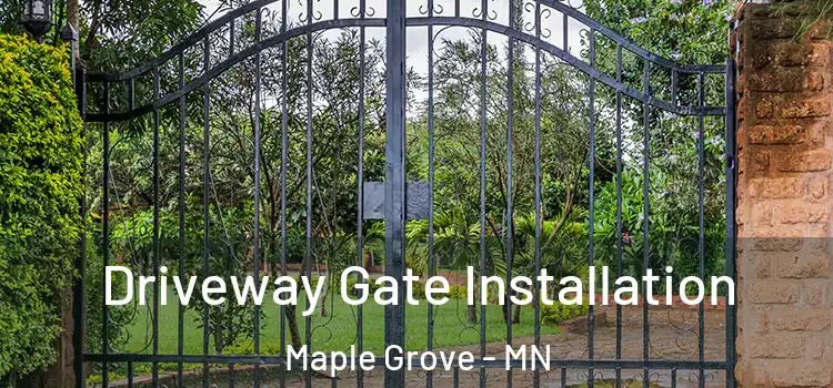 Driveway Gate Installation Maple Grove - MN